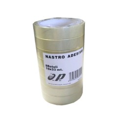 1 - O.P. 8 pz Nastro adesivo 43 MICRON OP7.5 19x33mt