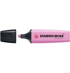 1 - Evidenziatore Stabilo Boss pastel fucsia freddo 2021