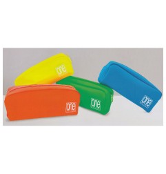 1 - BAULETTO ONE COLOR FLUO -12pz 1 ZIP IN SILICONE 7793