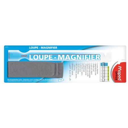 1 - Maped righello con lente d'ingrandimento 25CM 395110