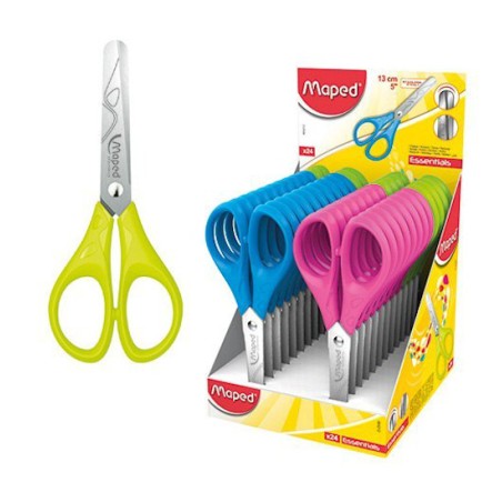 1 - MAPED FORBICI COLLAGE ESSENTIAL 13CM. -24pz 464212