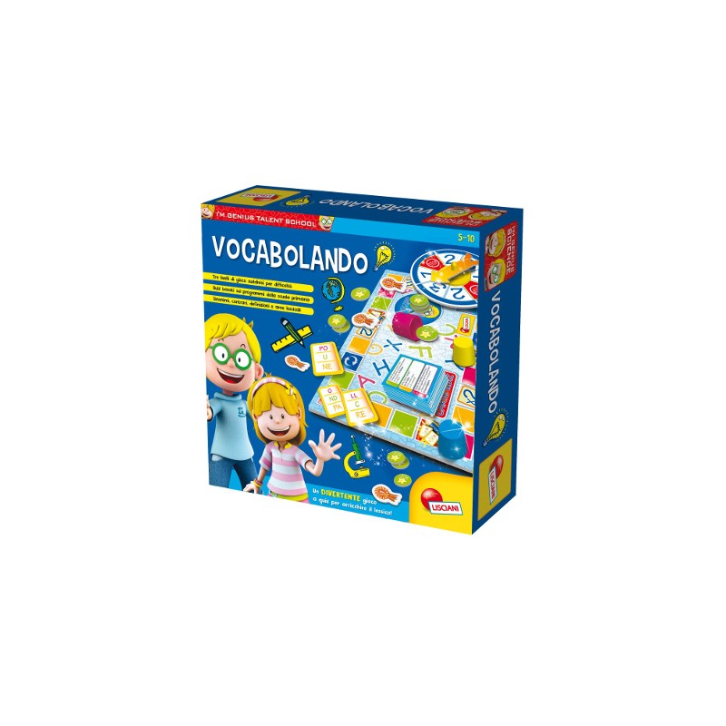 LISCIANI - I'M A GENIUS TS VOCABOLANDO 48878 Gioco interattivo per bambini +5A