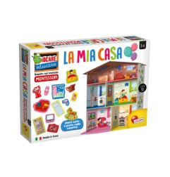 1 - LISCIANI - MONTESSORI MAXI LA MIA CASA 3D 72477 Gioco interattivo per bambini 3-6A