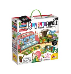 1 - LISCIANI - MONTESSORI INVENTAFAVOLE DEL MONDO FANTASTICO 72644 Gioco interattivo per bambini +6A