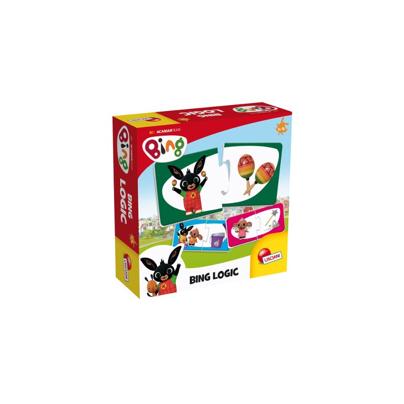 LISCIANI BING GAMES - BING MEMORIA 74679 Gioco da tavolo e di ruolo per bambini, 12M+