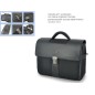 BORSA 1 SCOMP.+SCOMP.TABLET+TASCA NERO 7645