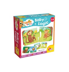 1 - LISCIANI - CAROTINA BABY LOGIC MAMME E CUCCIOLI 80038 Gioco Educativo per bambini e prima infanzia