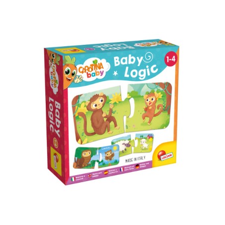 LISCIANI - CAROTINA BABY LOGIC MAMME E CUCCIOLI 80038 Gioco Educativo per bambini e prima infanzia