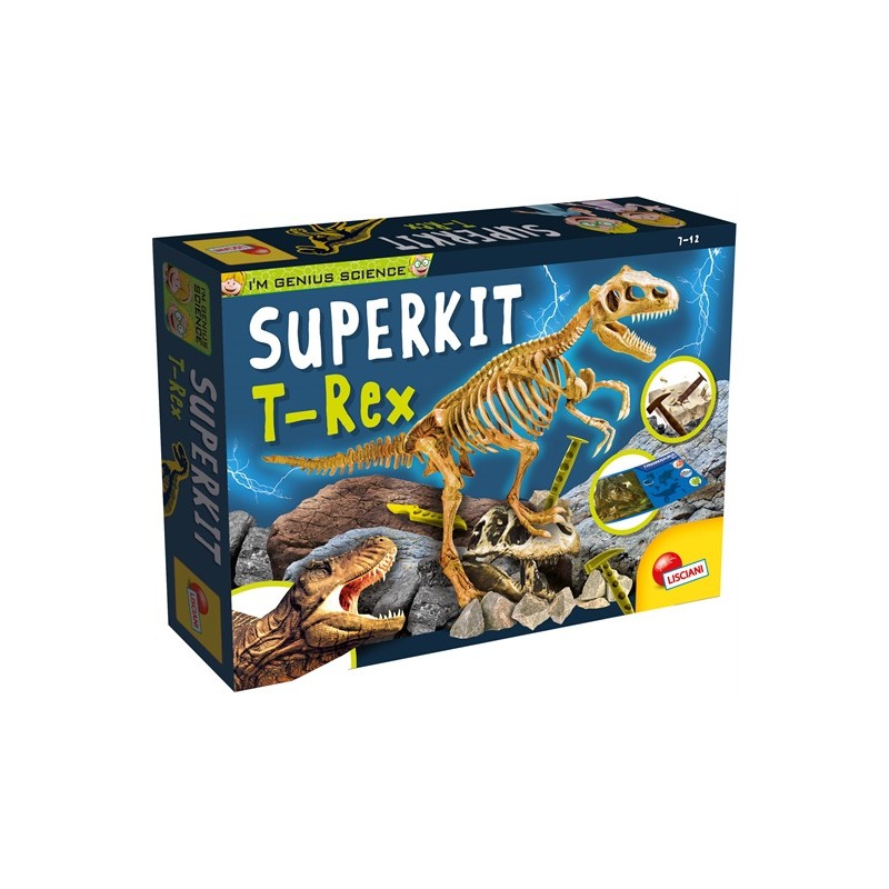 LISCIANI - I'M A GENIUS SUPER KIT T-REX 81103 Gioco interattivo per bambini +7A