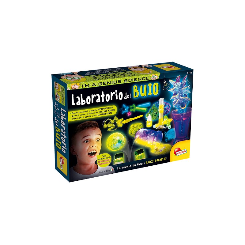 LISCIANI - I'M A GENIUS LA SCIENZA NEL BUIO 83879 Gioco interattivo per bambini +8a