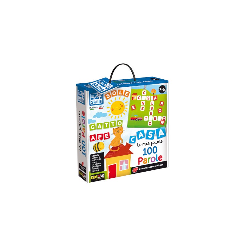 LISCIANI - LIFE SKILLS LE MIE PRIME 100 PAROLE 84128 Gioco interattivo per bambini 3-6A