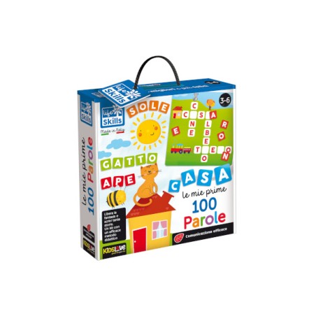 LISCIANI - LIFE SKILLS LE MIE PRIME 100 PAROLE 84128 Gioco interattivo per bambini 3-6A