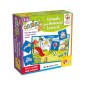 LISCIANI - CAROTINA QUADROTTE TOMBOLA DEGLI AMBIENTI 87501 Gioco Educativo per bambini e prima infanzia