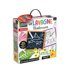 1 - LISCIANI - MONTESSORI LE LAVAGNE EDUCATIVE 89093 Gioco interattivo per bambini +6A