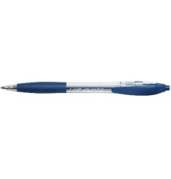 1 - BIC ATLANTIS Set da 12 pz Penna Biro a sfera CLASSIC BLU 887131