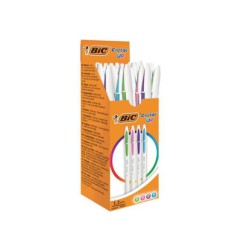 1 - BIC CRISTAL CRISTAL UP Set da 20 pz di penne Biro Colori assortiti 950446