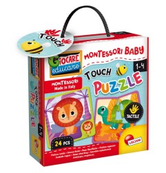 1 - LISCIANI MONTESSORI BABY TOUCH PUZZLE 92680