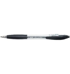 1 - BIC ATLANTIS Set da 12 pz Penna Biro a sfera CLASSIC NERO 887132