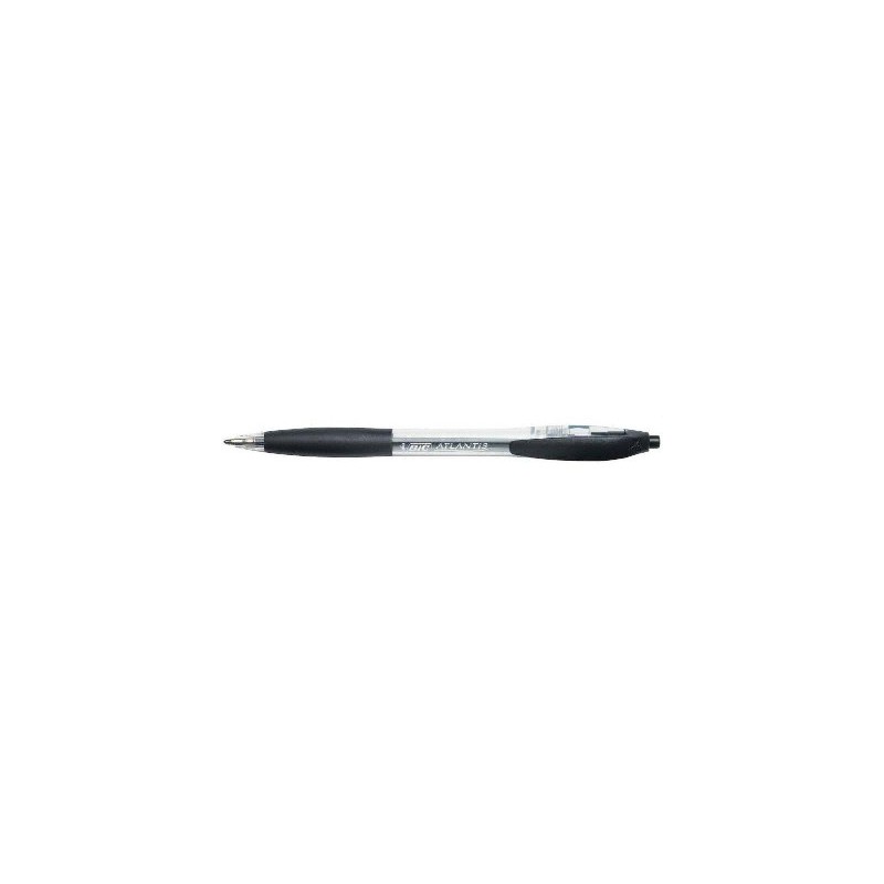 BIC ATLANTIS Set da 12 pz Penna Biro a sfera CLASSIC NERO 887132