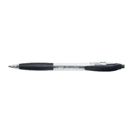 BIC ATLANTIS Set da 12 pz Penna Biro a sfera CLASSIC NERO 887132