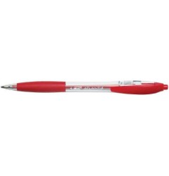 1 - BIC ATLANTIS Set da 12 pz Penna Biro a sfera CLASSIC ROSSO 8871331