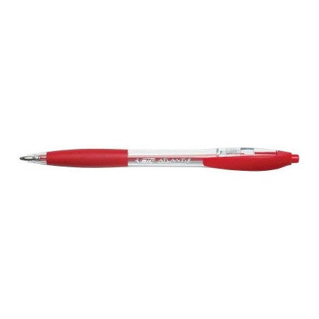 BIC ATLANTIS Set da 12 pz Penna Biro a sfera CLASSIC ROSSO 8871331