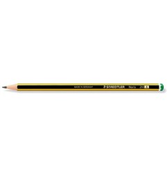 1 - STAEDTLER Conf. 12 pz Matite Nere Noris 120-4 - 2H