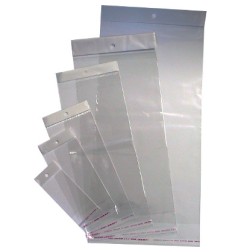 1 - Busta per blister trasparente 16x38 100 pz.