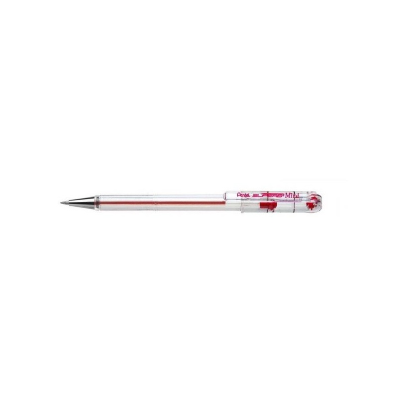 Pentel BK77S-C Mini Penne SUPERB 0.7mm - Rosso 12 pz