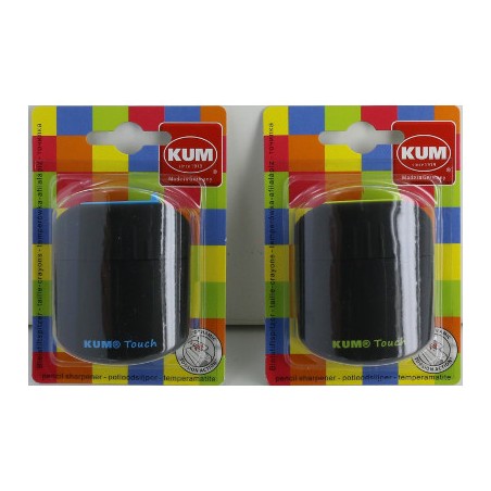 KUM Temperamatite TOUCH Temperamatite con Serbatoio 2 Fori in Blister 3570022