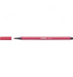 1 - Pennarello Stabilo Pen rosso scuro