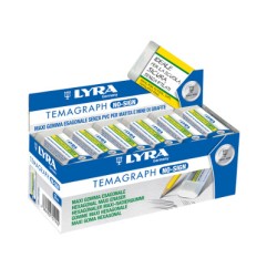 1 - 30 PEZZI - GOMMA FILA MAXI LYRA TEMAGRAPH  L7427001