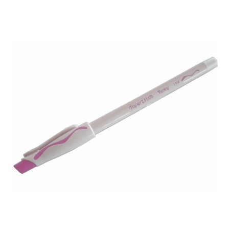 PAPERMATE Penna Biro a sfera cancellabile REPLAY NEW STICK colore Rosa 1,0mm, kit da 12pz