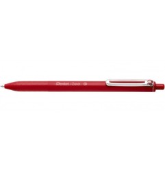 1 - BIRO PENTEL IZEE 07 SCATTO ROSSO -12pz BX467-B