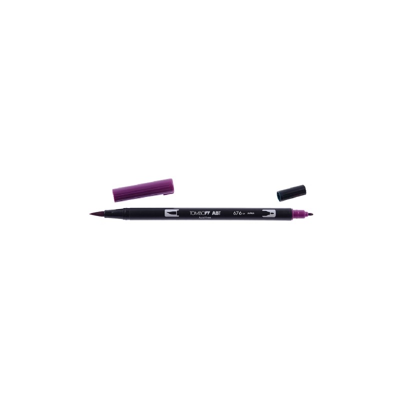 PENNARELLI TOMBOW ABT DUAL BRUSH 6PZ PABT-676 PORPORA REALE