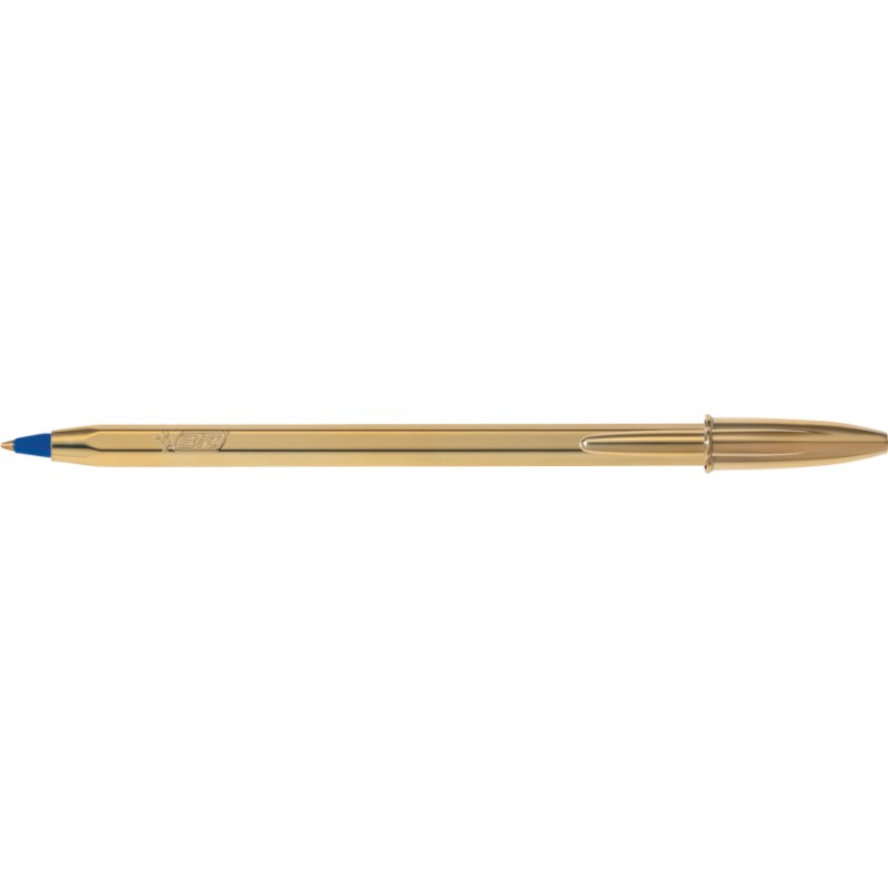 BIC CRISTAL SHINE Set da 20 pz di penne Biro con rivestimento in colore oro di colore Blu 9213401