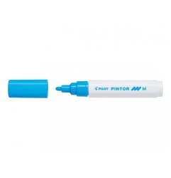 1 - PILOT Pennarello Marker Pintor medio colore azzurro 002394