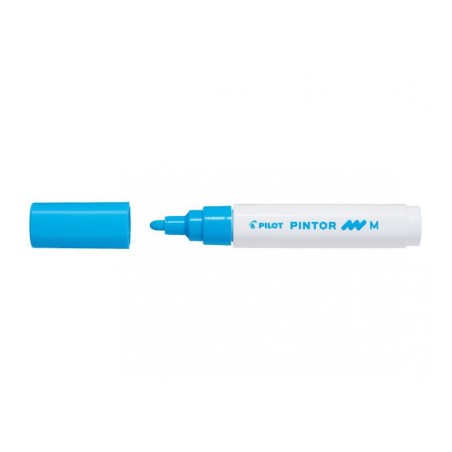 1 - PILOT Pennarello Marker Pintor medio colore azzurro 002394