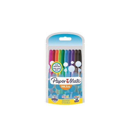 PAPERMATE BIRO INKJOY-100ST MINI 1.0 COLORI ASS. -10 pz 1956636