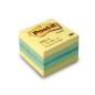 3M Post-it cubo neon verde turchese giallo 51x51