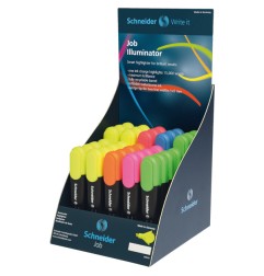 1 - Set 35 Evidenziatori Job Schneider colori assortiti (304892/304882)