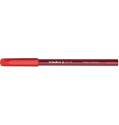 1 - 10 pz Penna Biro Vizz M Schneider colore rosso 102202