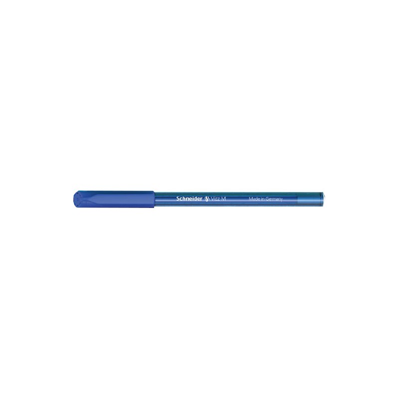 50 pz Penna Biro Vizz M Schneider colore blu 102203