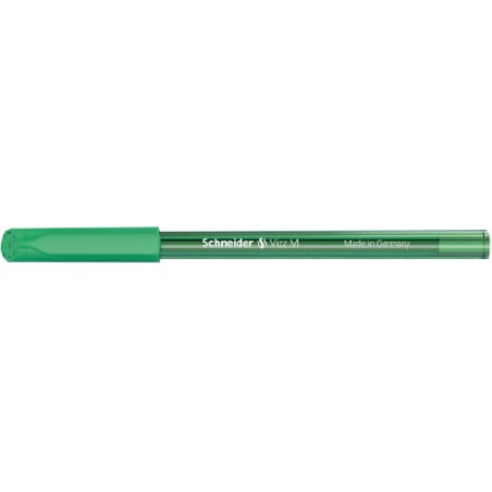 10 pz Penna Biro Vizz M Schneider colore verde 102204