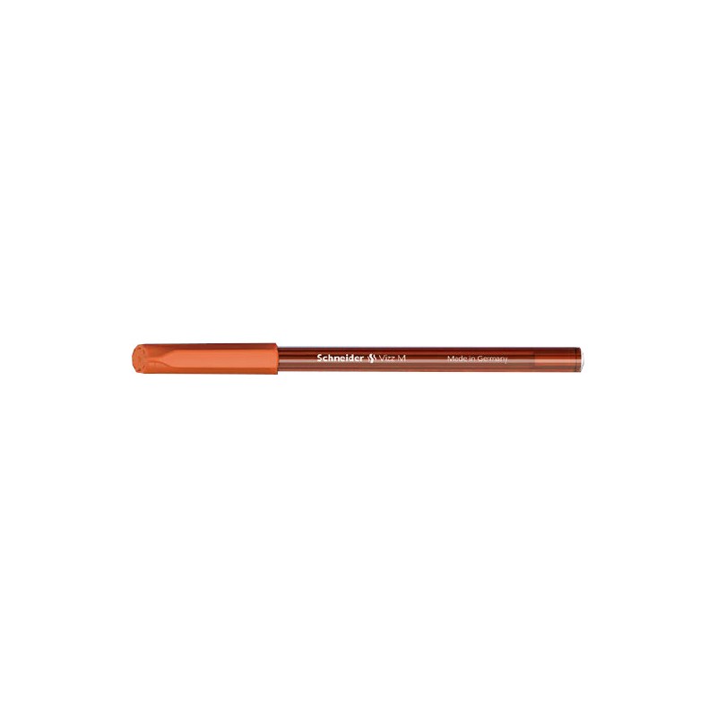 10 pz Penna Biro Vizz M Schneider colore arancio 102206