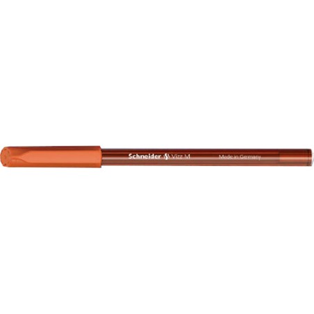 10 pz Penna Biro Vizz M Schneider colore arancio 102206