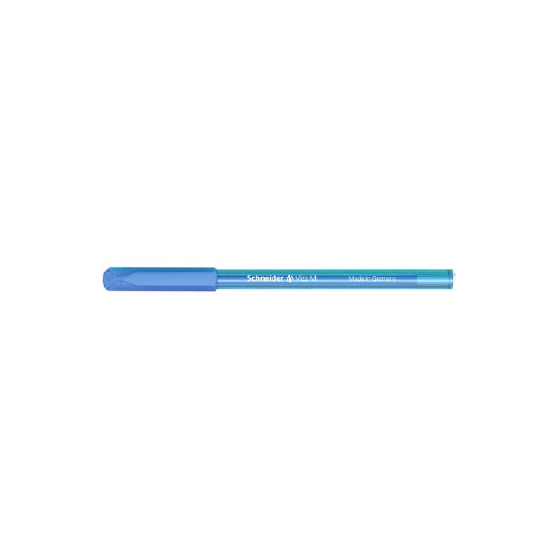 10 pz Penna Biro Vizz M Schneider colore azzurro 102210