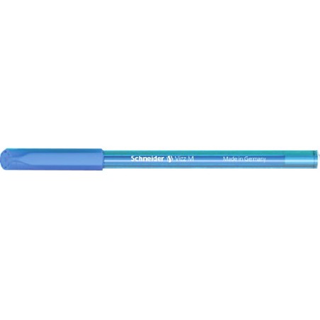 10 pz Penna Biro Vizz M Schneider colore azzurro 102210