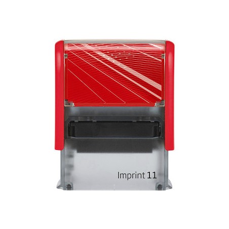 TRODAT Timbro 8911 IMPRINT 2.0 Autoinchiostrante 38x14 mm 3 Righe Rosso