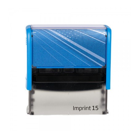 TRODAT Timbro 8915 IMPRINT 2.0  Autoinchiostrante 70x25 mm 7 Righe Blu